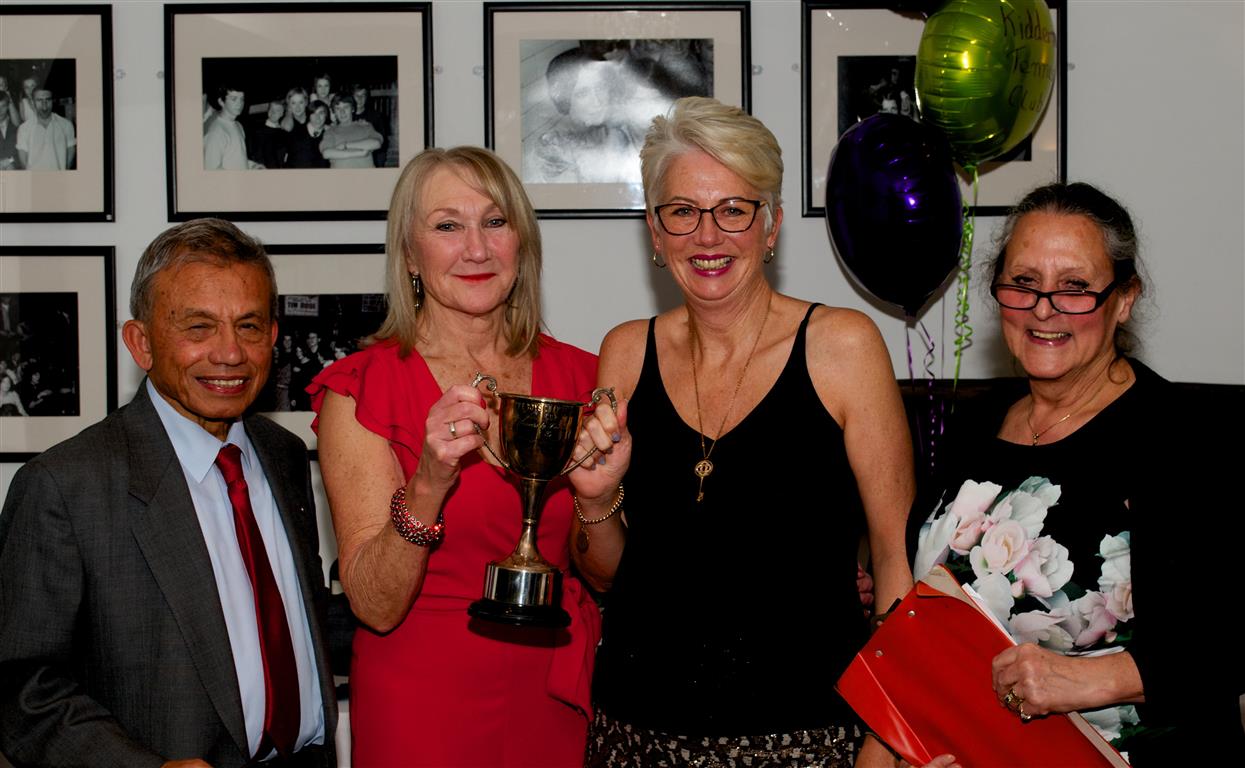 Ladies Doubles Winners